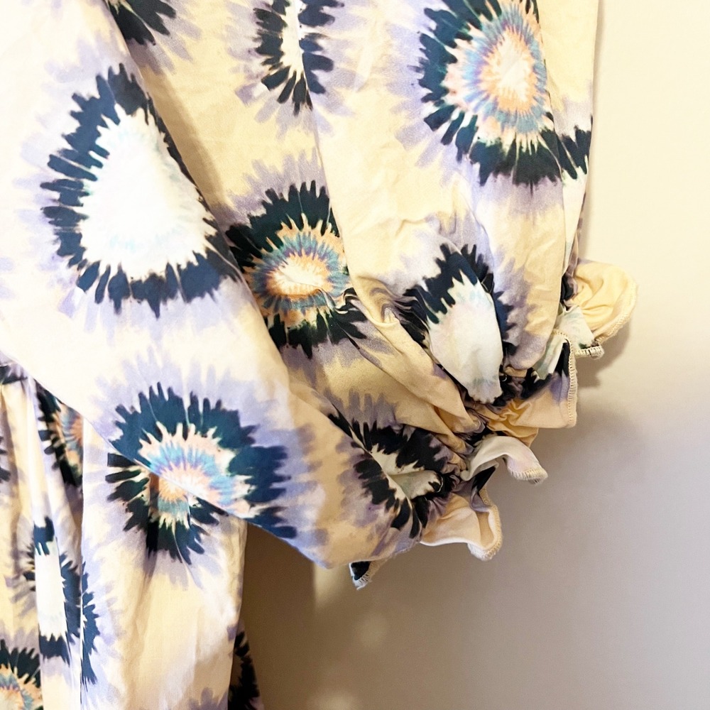 Hunter Bell Palmer Dress London Rain Maxi Size Large - Picture 5 of 9